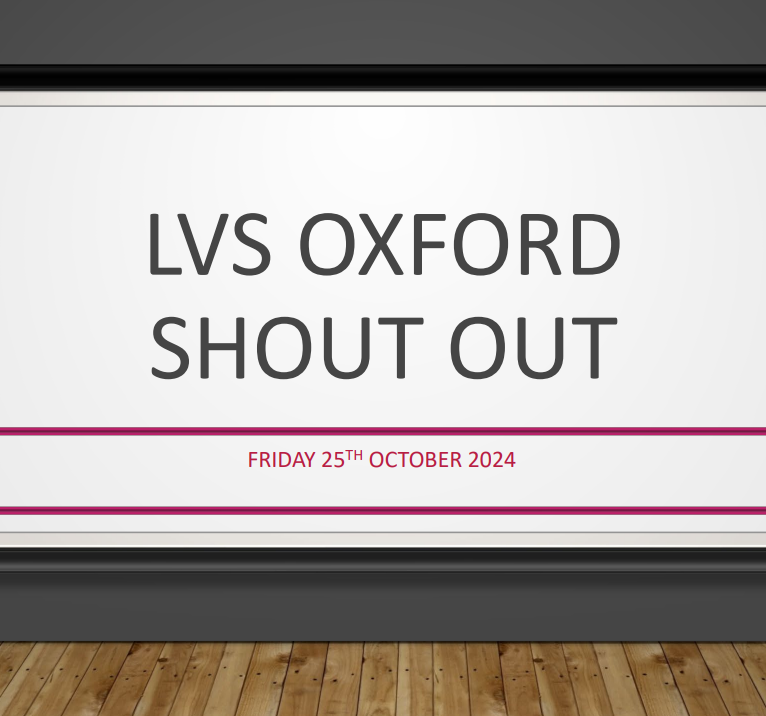 lvs oxford october shout out